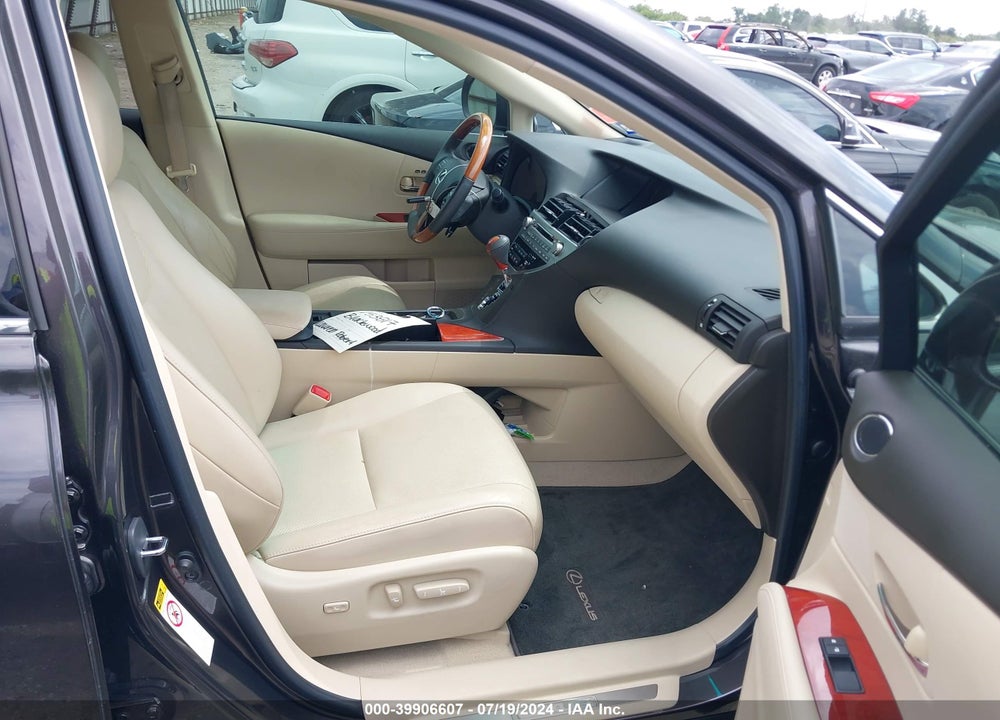 2010 LEXUS RX 350 VIN: 2T2ZK1BA1AC021522