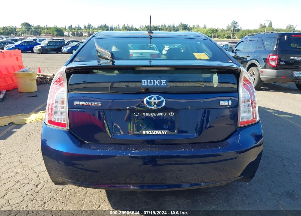 2013 TOYOTA PRIUS FOUR VIN: JTDKN3DU4D1730079