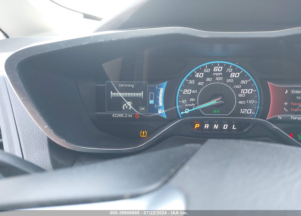2017 FORD C-MAX HYBRID SE VIN: 1FADP5AU1HL118330