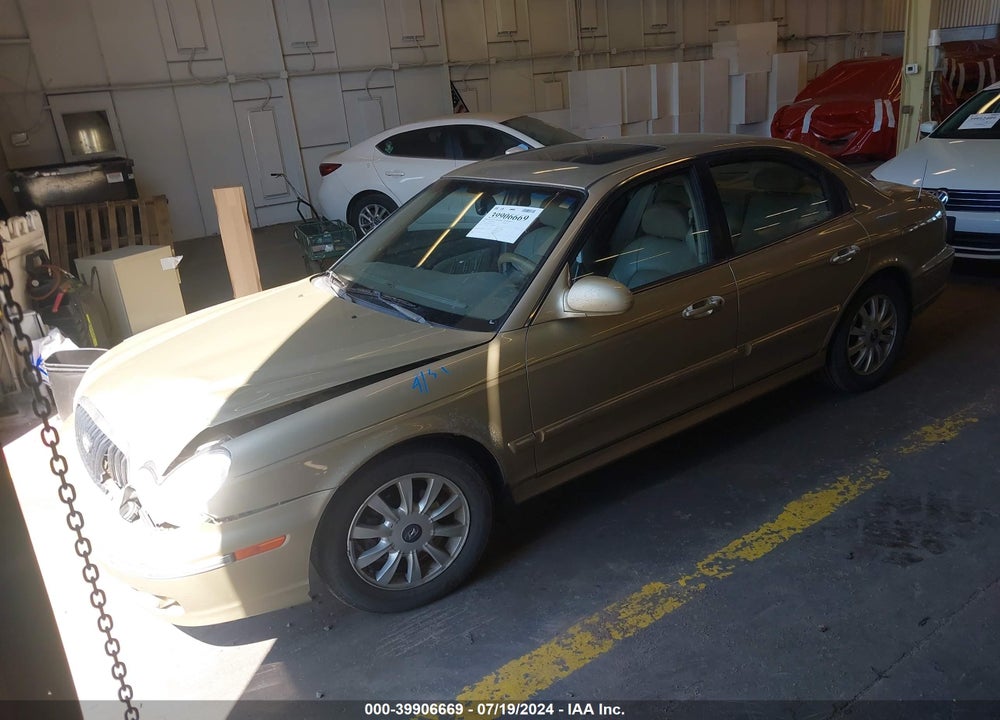 2004 HYUNDAI SONATA GLS/LX VIN: KMHWF35H14A062253