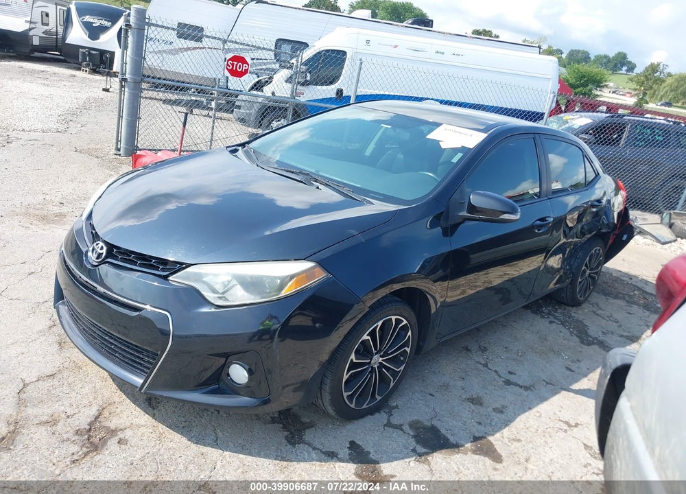 2015 TOYOTA COROLLA S PLUS VIN: 5YFBURHE8FP264342
