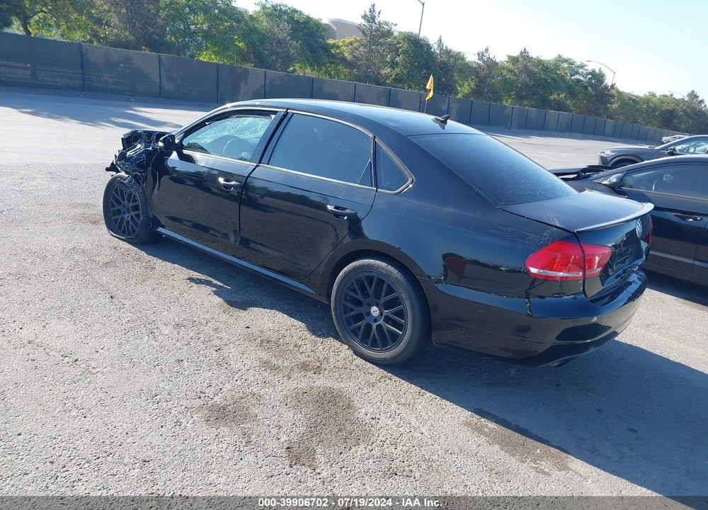 2013 VOLKSWAGEN PASSAT 2.5L WOLFSBURG EDITION VIN: 1VWAP7A30DC142013