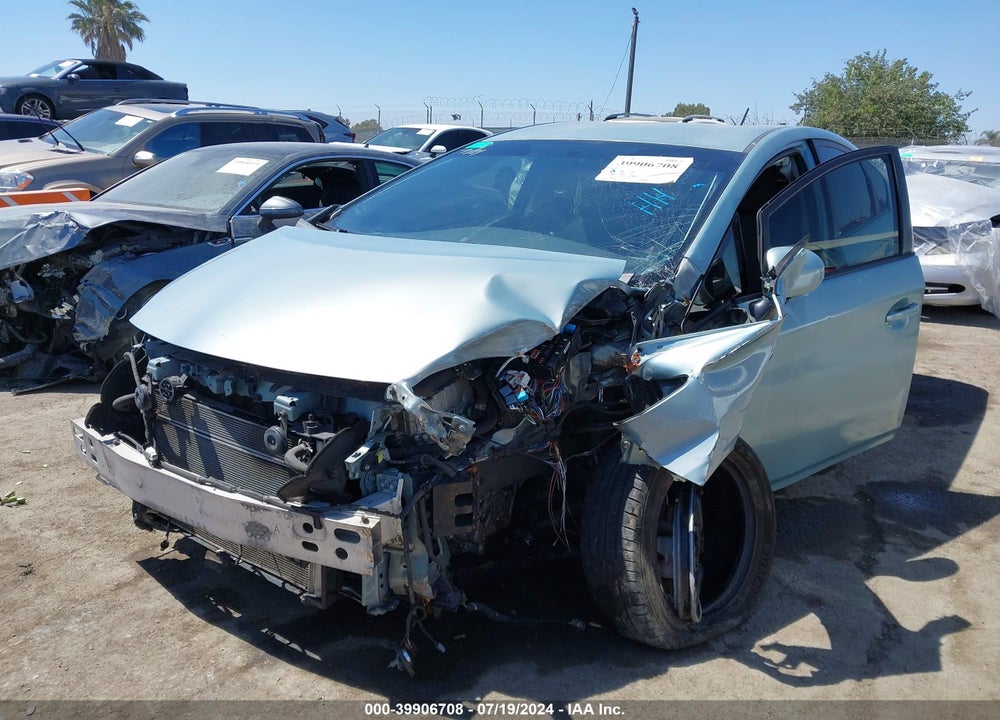 2015 TOYOTA PRIUS TWO VIN: JTDKN3DU2F1897723