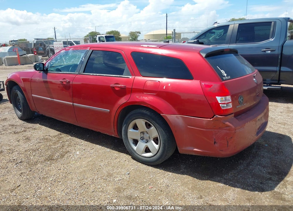 2008 DODGE MAGNUM SXT VIN: 2D4FV37V08H225754