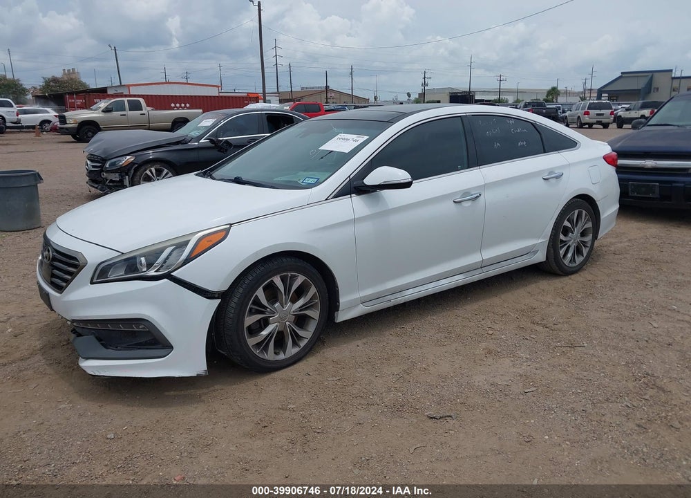 2015 HYUNDAI SONATA VIN: 5NPE34AB2FH139546