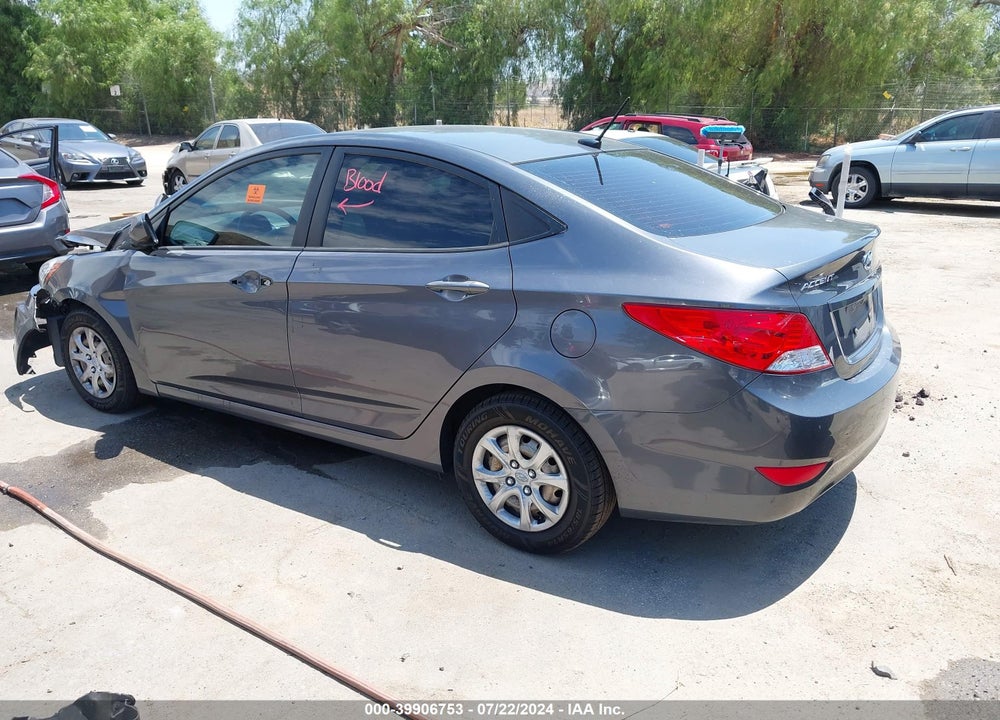 2013 HYUNDAI ACCENT VIN: KMHCT4AE4DU311401