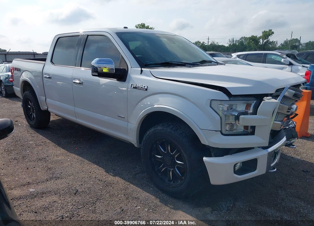 2015 FORD F-150 PLATINUM VIN: 1FTEW1EG6FFA54392