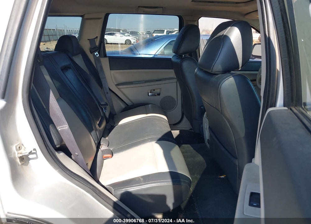 2008 JEEP GRAND CHEROKEE LIMITED VIN: 1J8HS58N18C205629