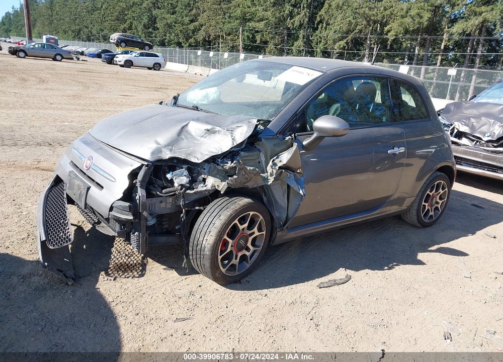 2013 FIAT 500 SPORT VIN: 3C3CFFBR9DT750049