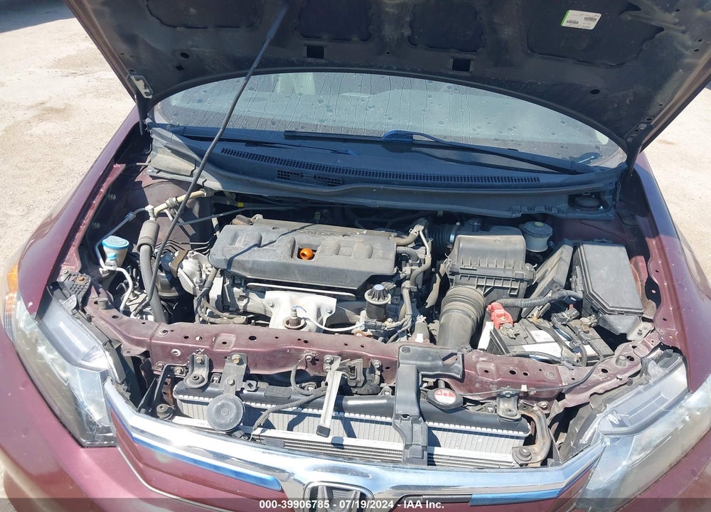 2012 HONDA CIVIC EX-L VIN: 19XFB2F93CE094490