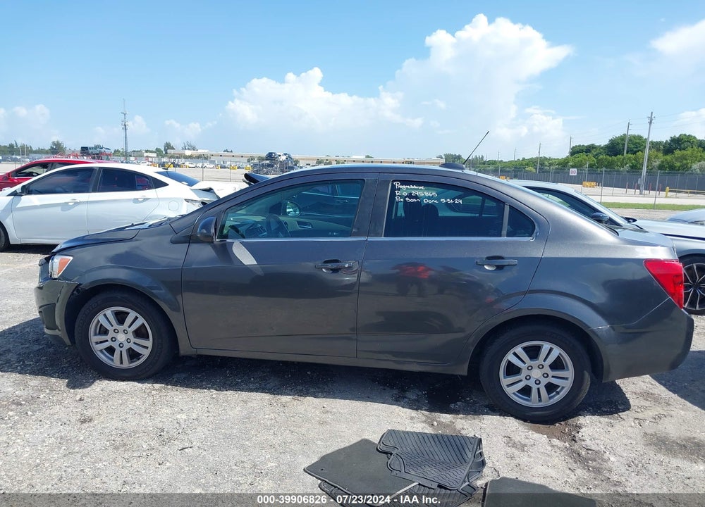 2016 CHEVROLET SONIC LT AUTO VIN: 1G1JC5SH1G4170844