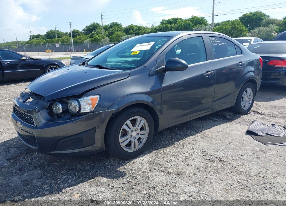 2016 CHEVROLET SONIC LT AUTO VIN: 1G1JC5SH1G4170844