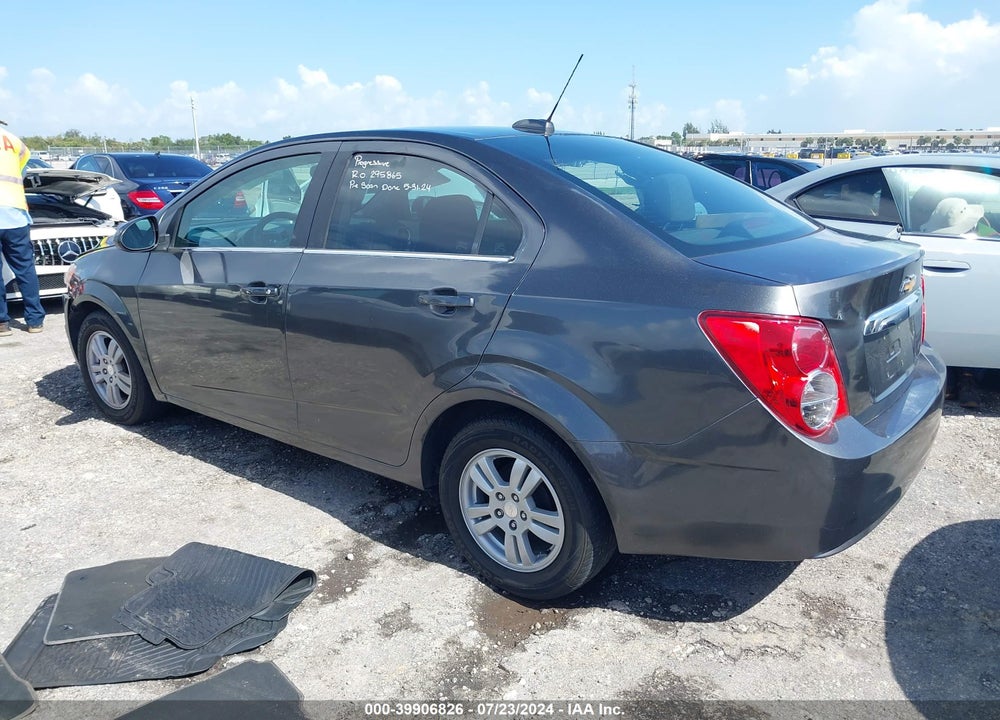 2016 CHEVROLET SONIC LT AUTO VIN: 1G1JC5SH1G4170844