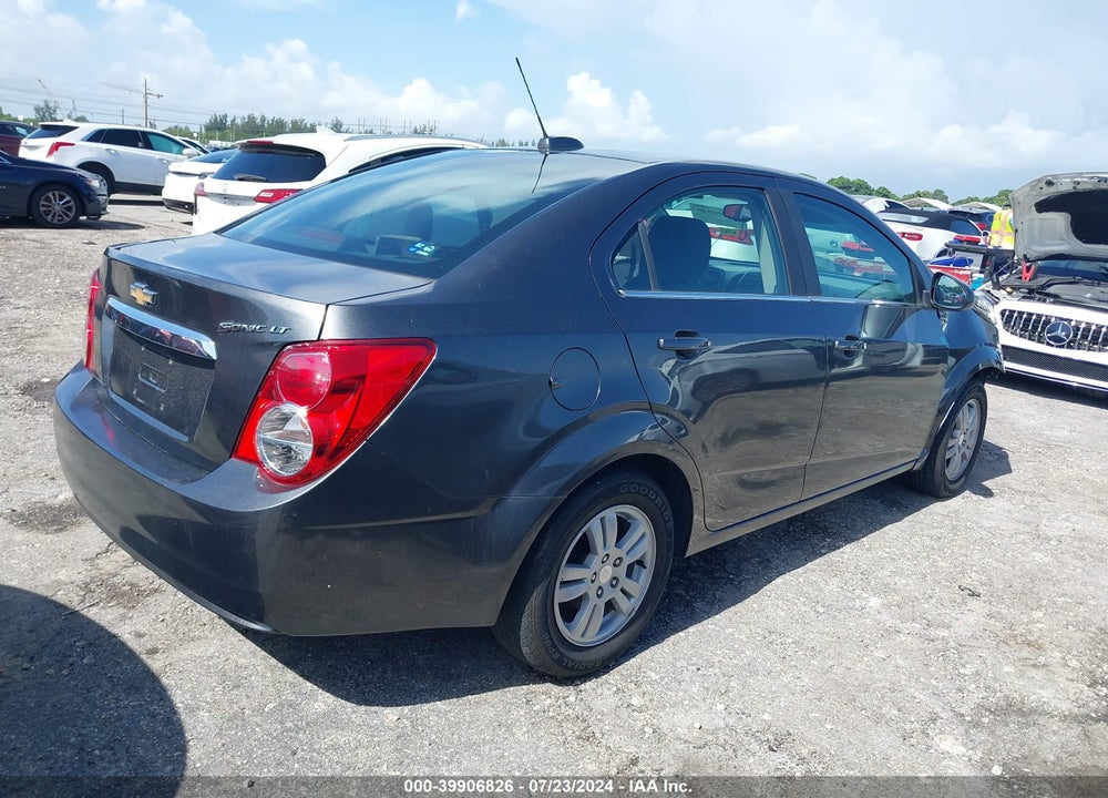 2016 CHEVROLET SONIC LT AUTO VIN: 1G1JC5SH1G4170844