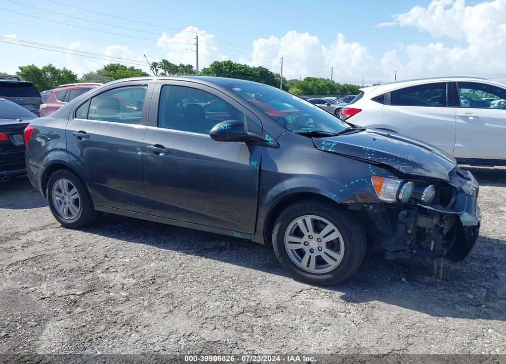 2016 CHEVROLET SONIC LT AUTO VIN: 1G1JC5SH1G4170844