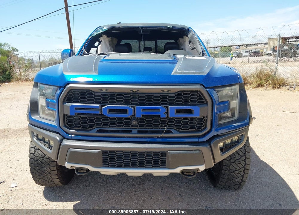 2018 FORD F-150 RAPTOR VIN: 1FTFW1RG6JFB72143