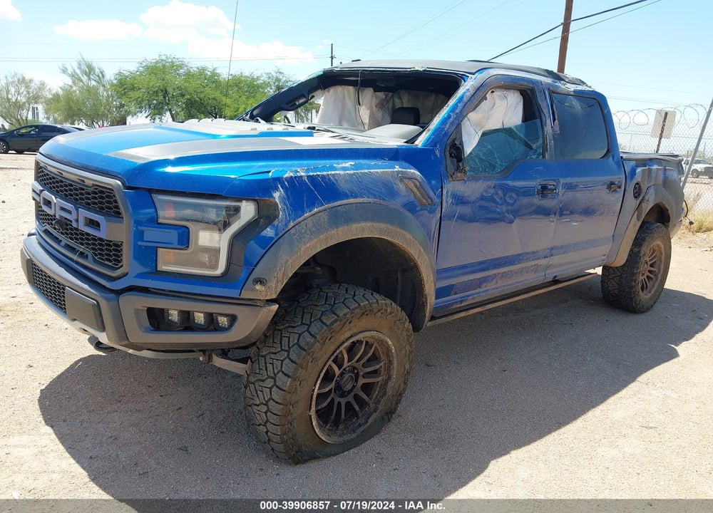 2018 FORD F-150 RAPTOR VIN: 1FTFW1RG6JFB72143