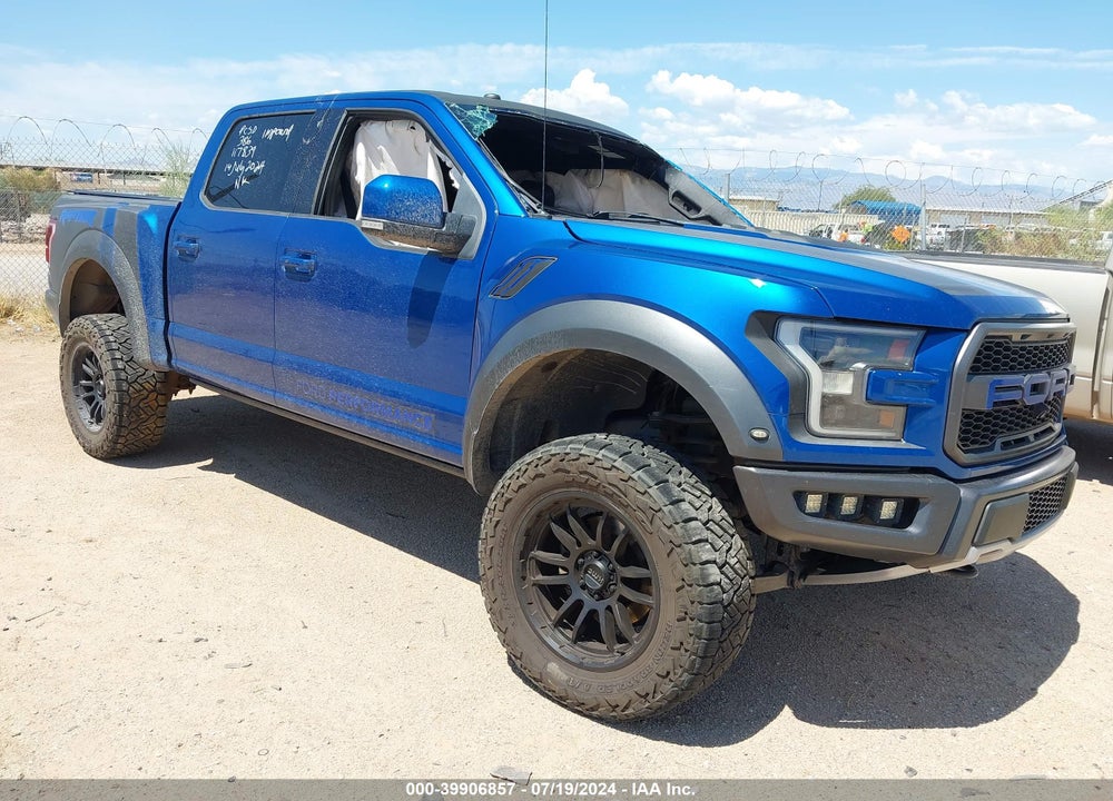 2018 FORD F-150 RAPTOR VIN: 1FTFW1RG6JFB72143