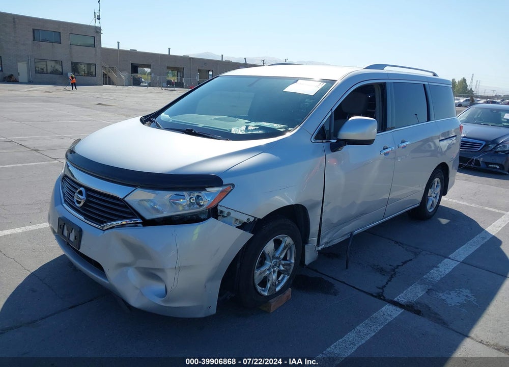 2015 NISSAN QUEST SV VIN: JN8AE2KP9F9127821