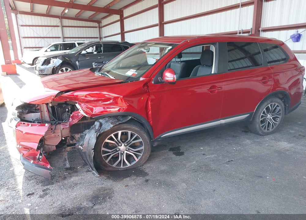 2018 MITSUBISHI OUTLANDER SE VIN: JA4AD3A37JZ037881