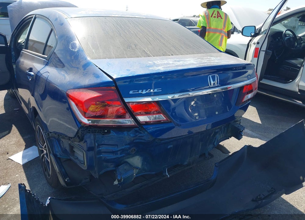 2014 HONDA CIVIC LX VIN: 19XFB2F53EE207077