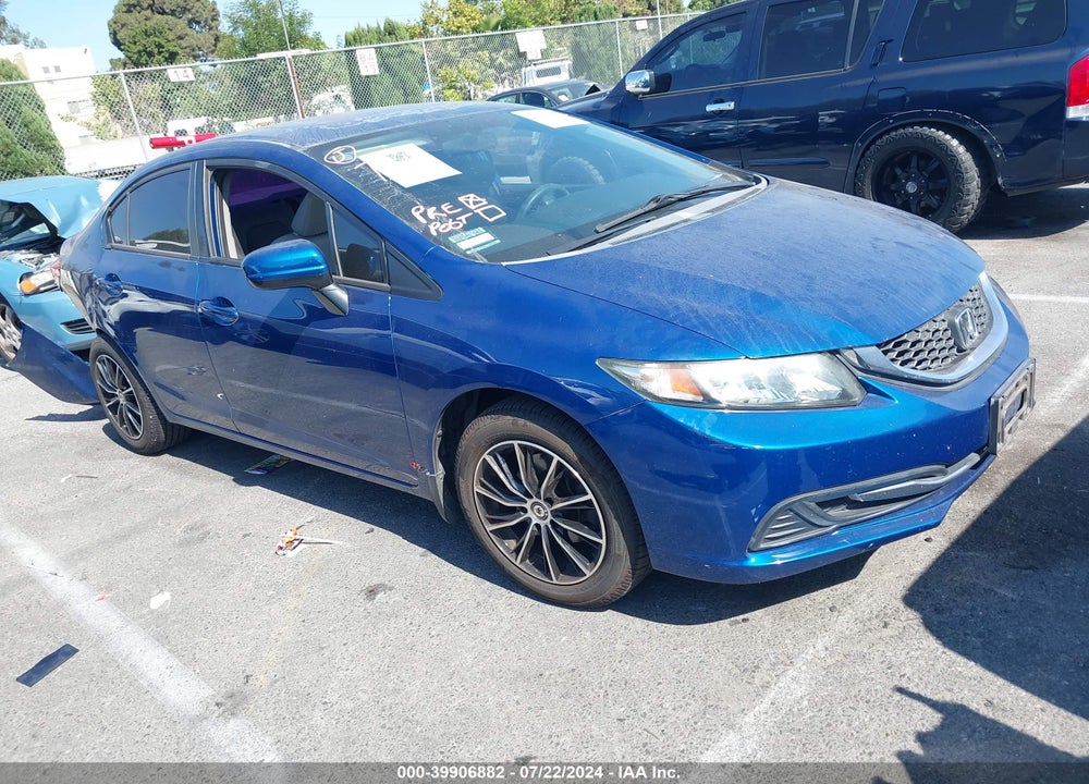 2014 HONDA CIVIC LX VIN: 19XFB2F53EE207077