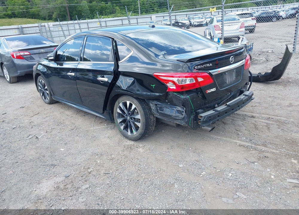 2019 NISSAN SENTRA SR TURBO VIN: 3N1CB7AP3KY257189