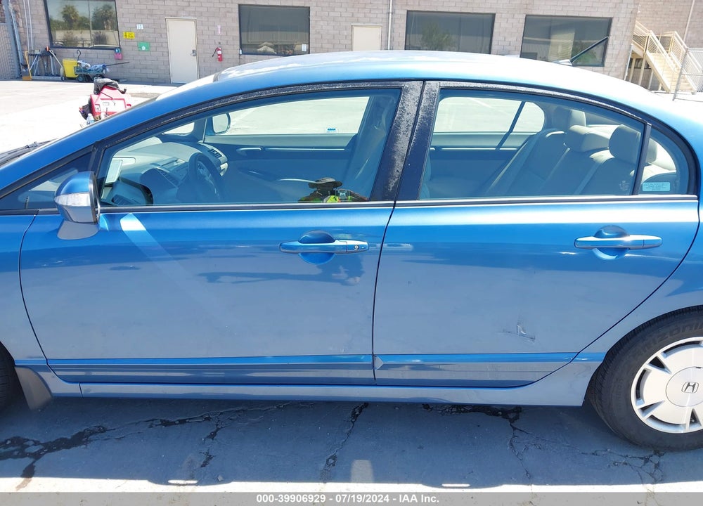 2009 HONDA CIVIC HYBRID VIN: JHMFA36259S002831