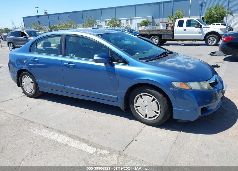 2009 HONDA CIVIC HYBRID VIN: JHMFA36259S002831