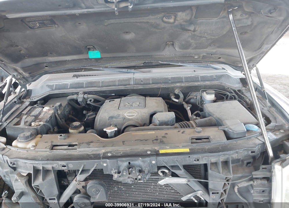 2008 NISSAN TITAN SE VIN: 1N6AA07D68N359813