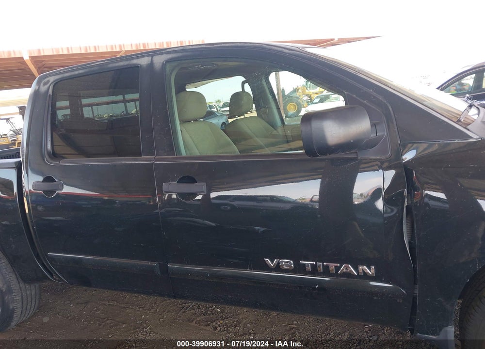 2008 NISSAN TITAN SE VIN: 1N6AA07D68N359813