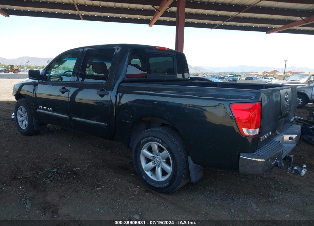 2008 NISSAN TITAN SE VIN: 1N6AA07D68N359813