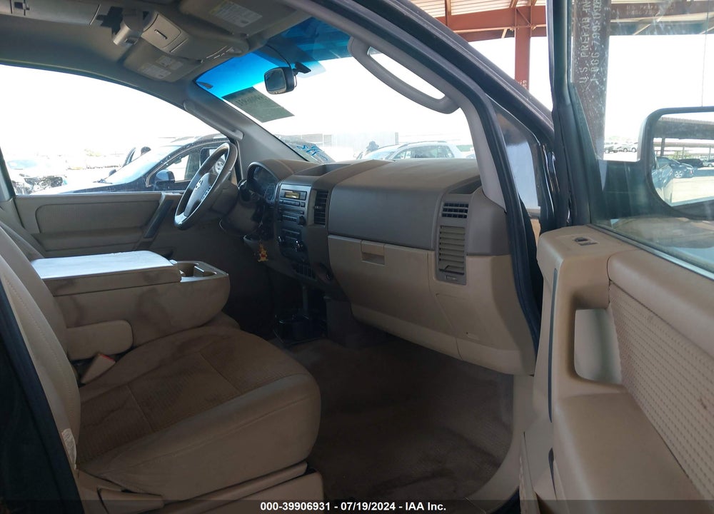 2008 NISSAN TITAN SE VIN: 1N6AA07D68N359813