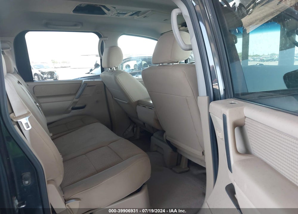 2008 NISSAN TITAN SE VIN: 1N6AA07D68N359813