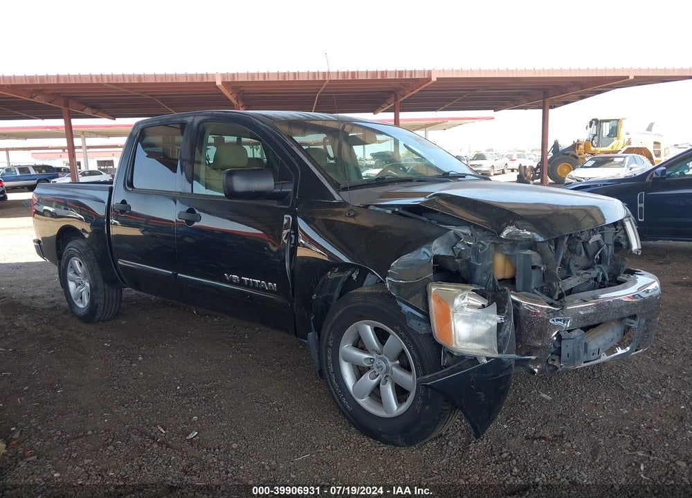 2008 NISSAN TITAN SE VIN: 1N6AA07D68N359813