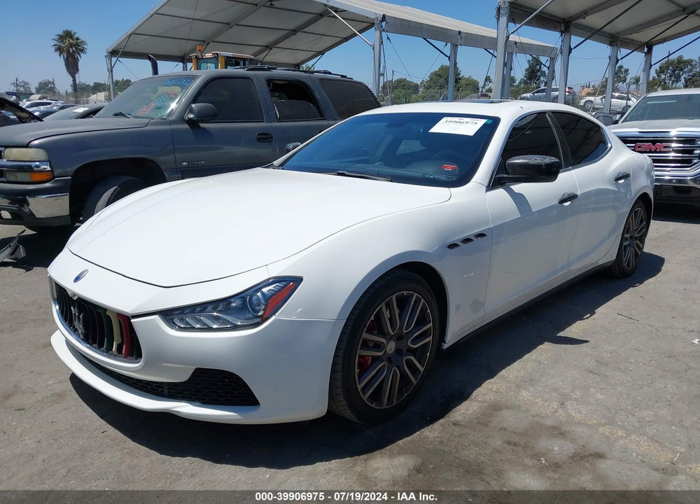 2015 MASERATI GHIBLI VIN: ZAM57XSA0F1140404