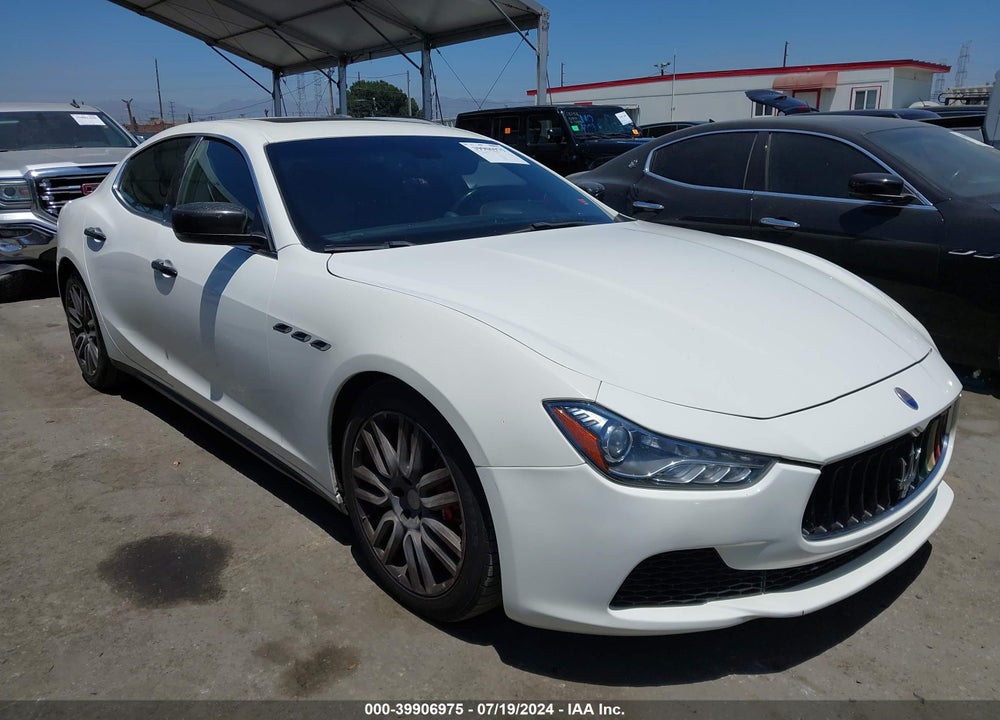 2015 MASERATI GHIBLI VIN: ZAM57XSA0F1140404