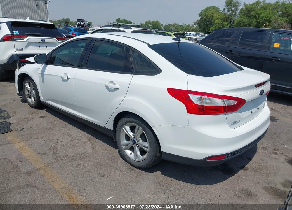 2014 FORD FOCUS SE VIN: 1FADP3F27EL278395