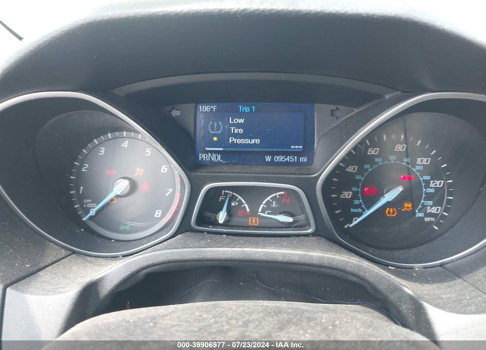 2014 FORD FOCUS SE VIN: 1FADP3F27EL278395