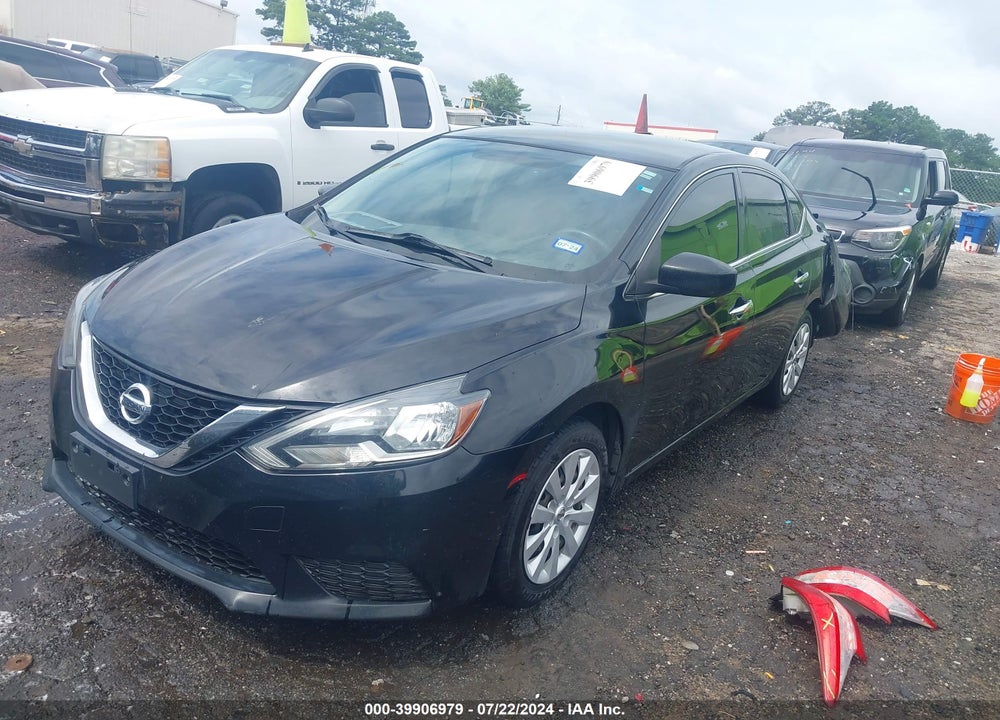 2017 NISSAN SENTRA SV VIN: 3N1AB7AP5HL653413