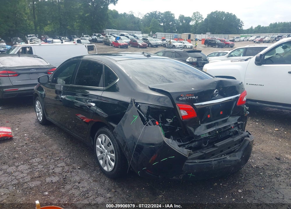 2017 NISSAN SENTRA SV VIN: 3N1AB7AP5HL653413