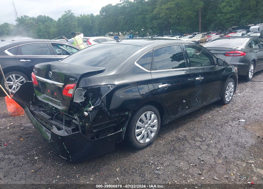 2017 NISSAN SENTRA SV VIN: 3N1AB7AP5HL653413