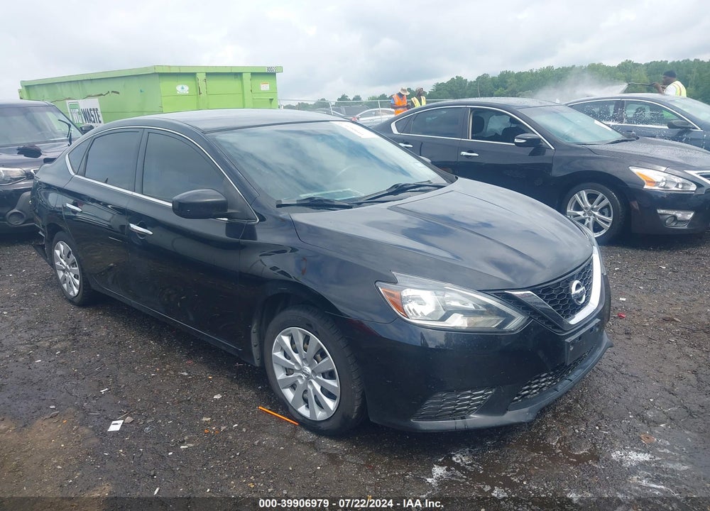 2017 NISSAN SENTRA SV VIN: 3N1AB7AP5HL653413