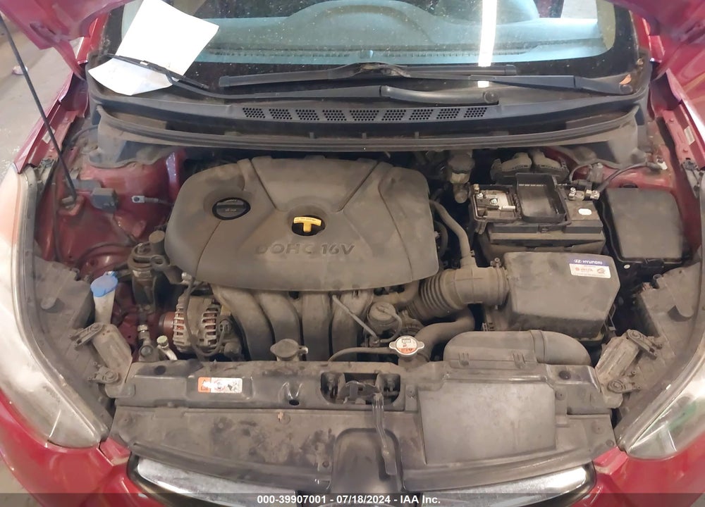 2013 HYUNDAI ELANTRA GLS VIN: KMHDH4AE1DU489837