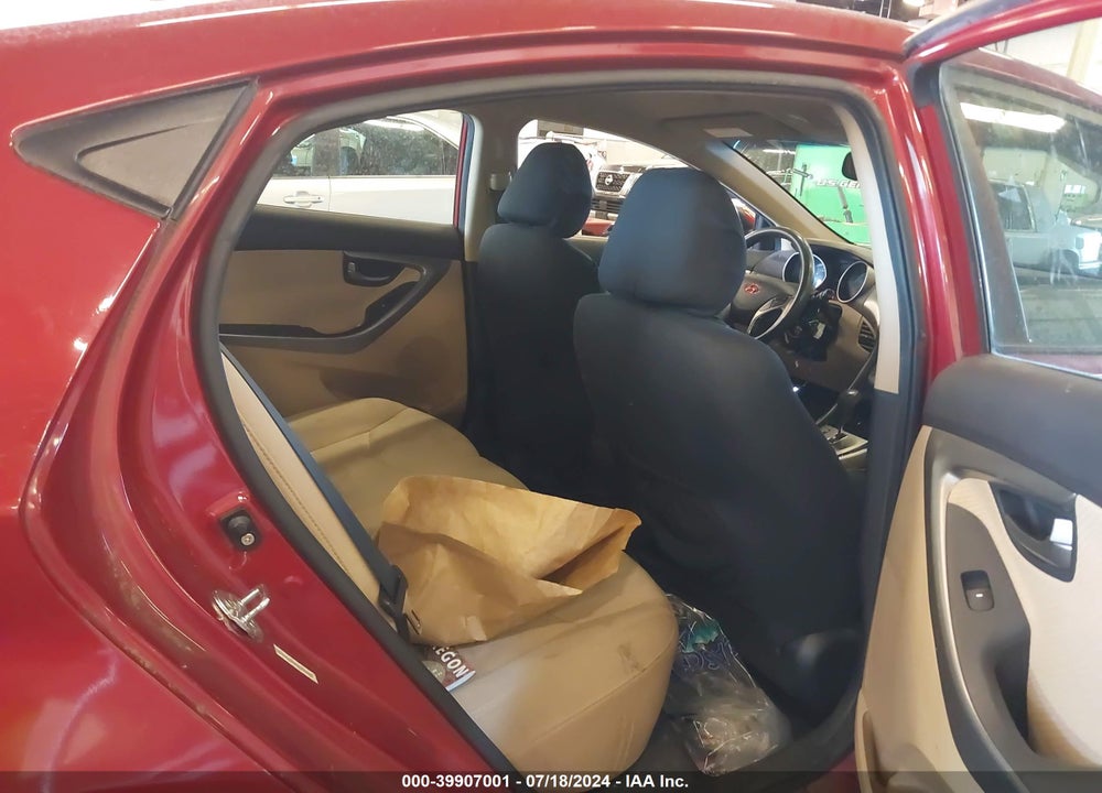 2013 HYUNDAI ELANTRA GLS VIN: KMHDH4AE1DU489837