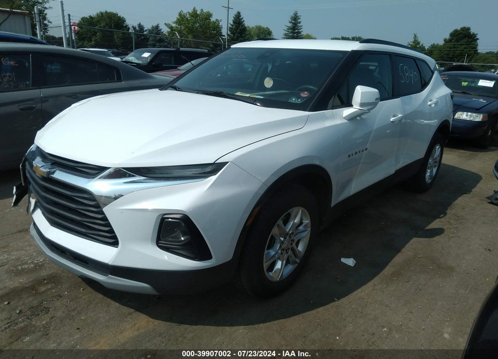 2022 CHEVROLET BLAZER FWD 2LT VIN: 3GNKBCR44NS175840