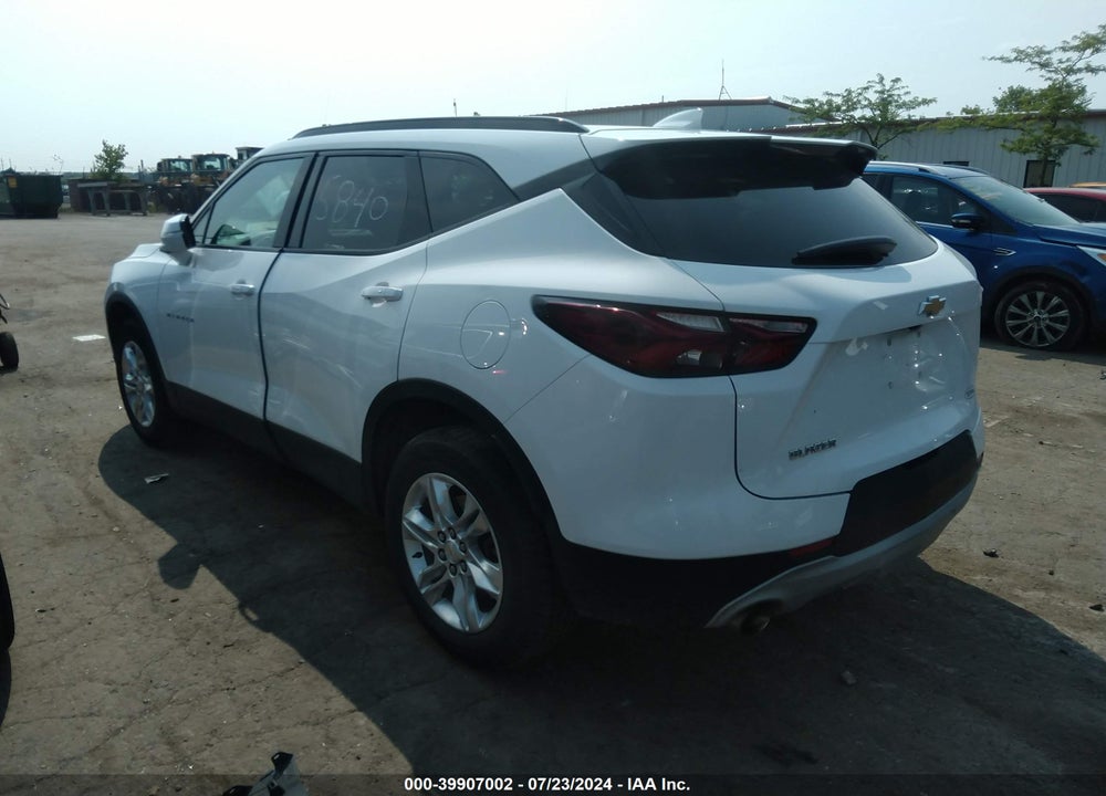 2022 CHEVROLET BLAZER FWD 2LT VIN: 3GNKBCR44NS175840