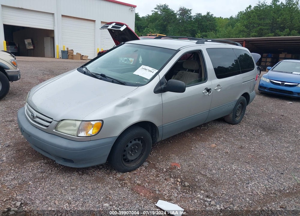 2001 TOYOTA SIENNA VIN: 4T3ZF13C51U390298