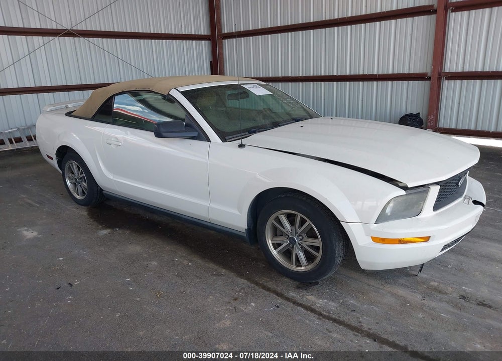 2005 FORD MUSTANG VIN: 1ZVHT84N955195201
