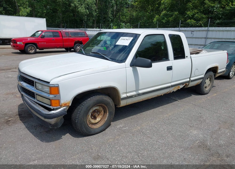 1998 CHEVROLET C1500 FLEETSIDE VIN: 2GCEC19R1W1203254
